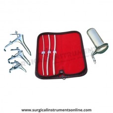 Hegar uterine dilator 3 pieces set,3-4, 5-6, 7-8, grave 3pcs, collin large